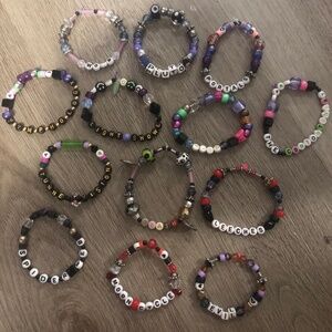 Set of 13 “Portals” Melanie Martinez Trilogy tour bracelet set